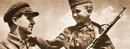 А вместо детства была война…